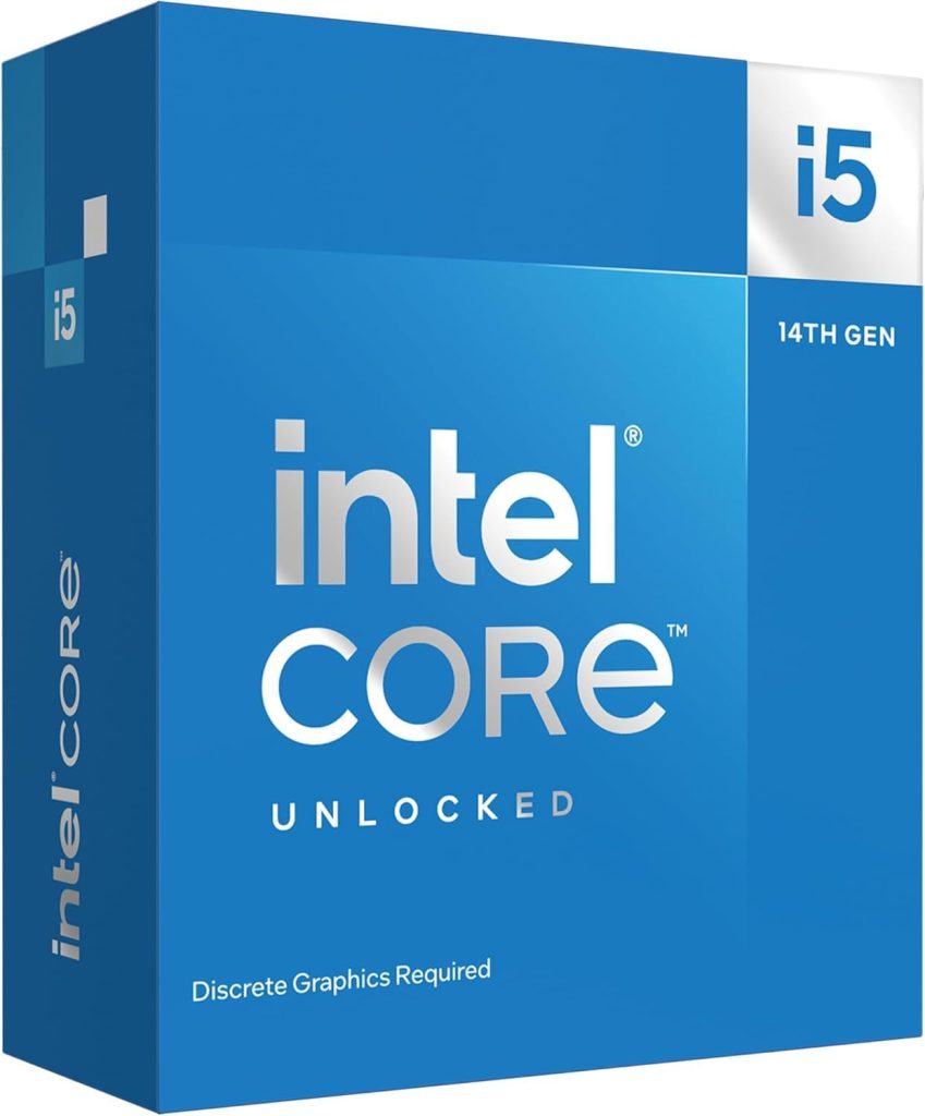 Unlocked Computer Graphics Intel® CoreTM i5-14600K New Gaming Desktop Processor 14 (6 P Cores + 8 ...
